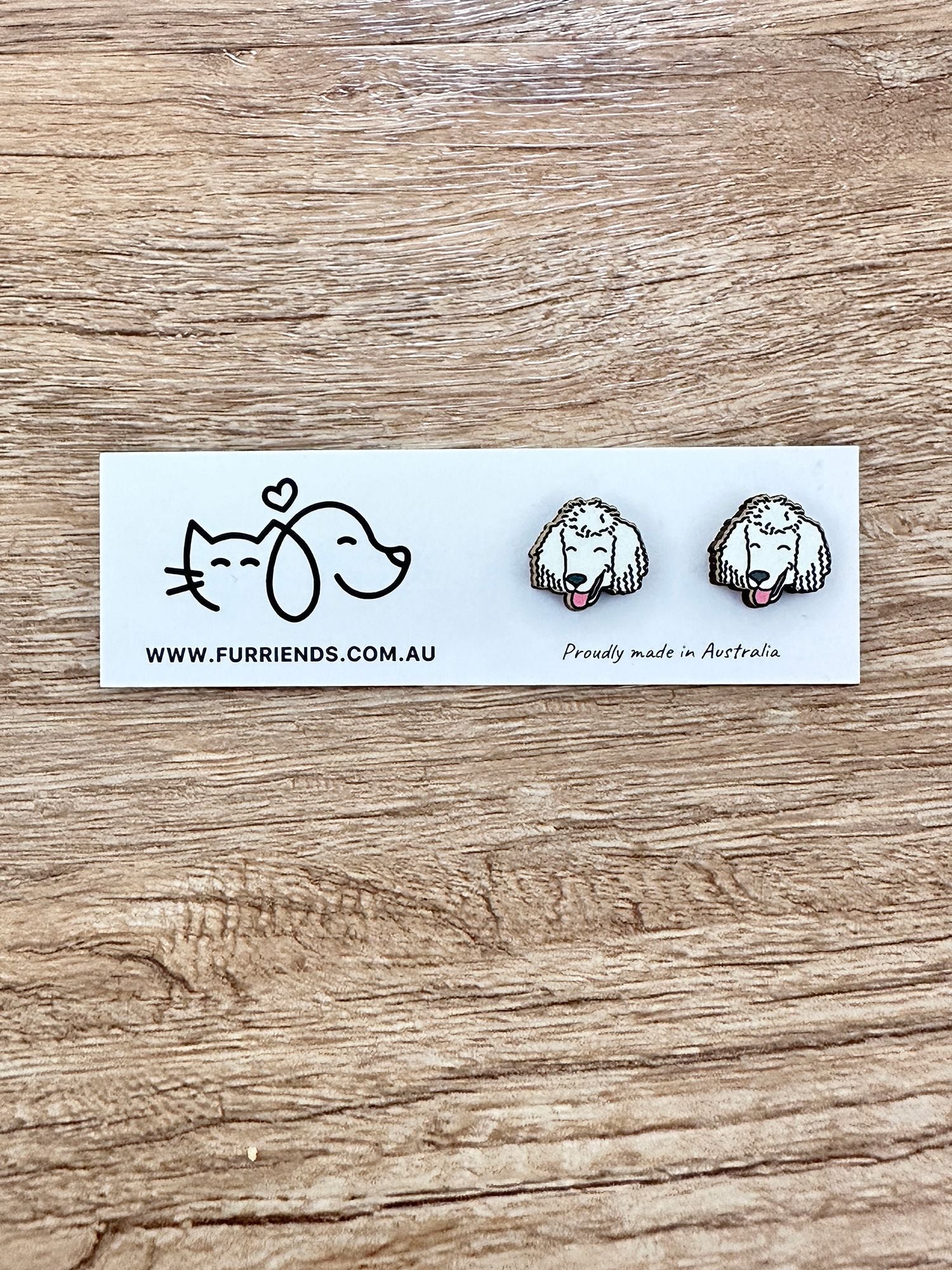 Poodle ColourPop Stud Earrings