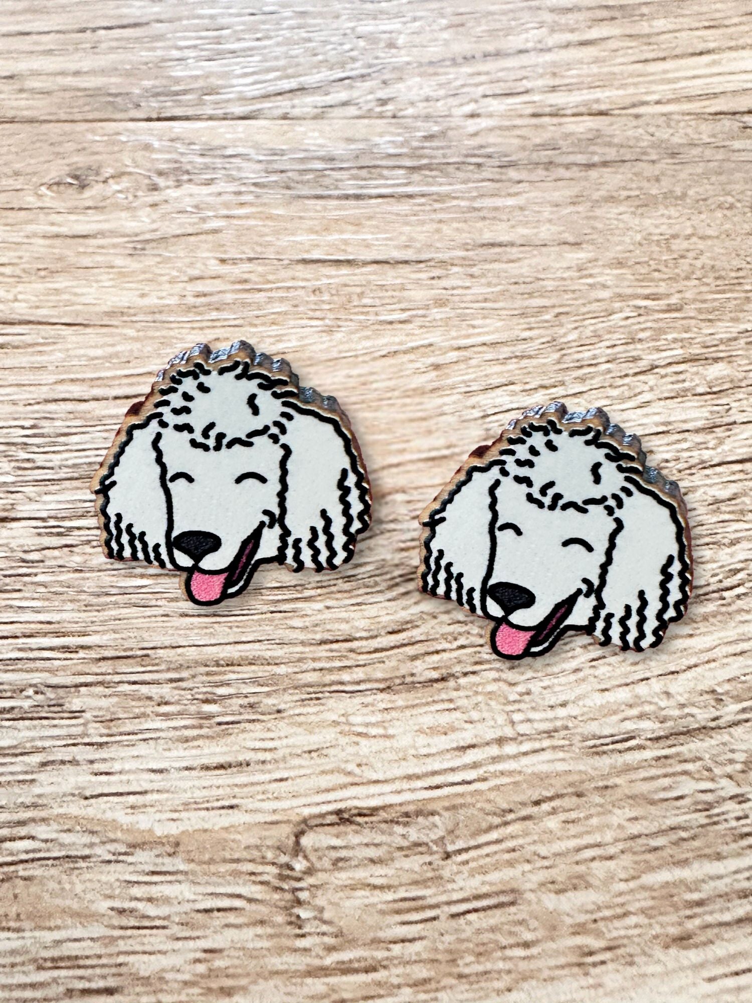 Poodle ColourPop Stud Earrings