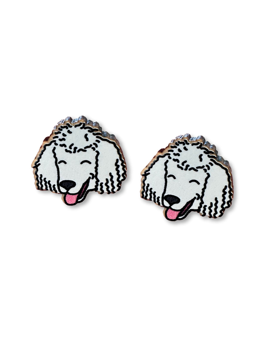 Poodle ColourPop Stud Earrings