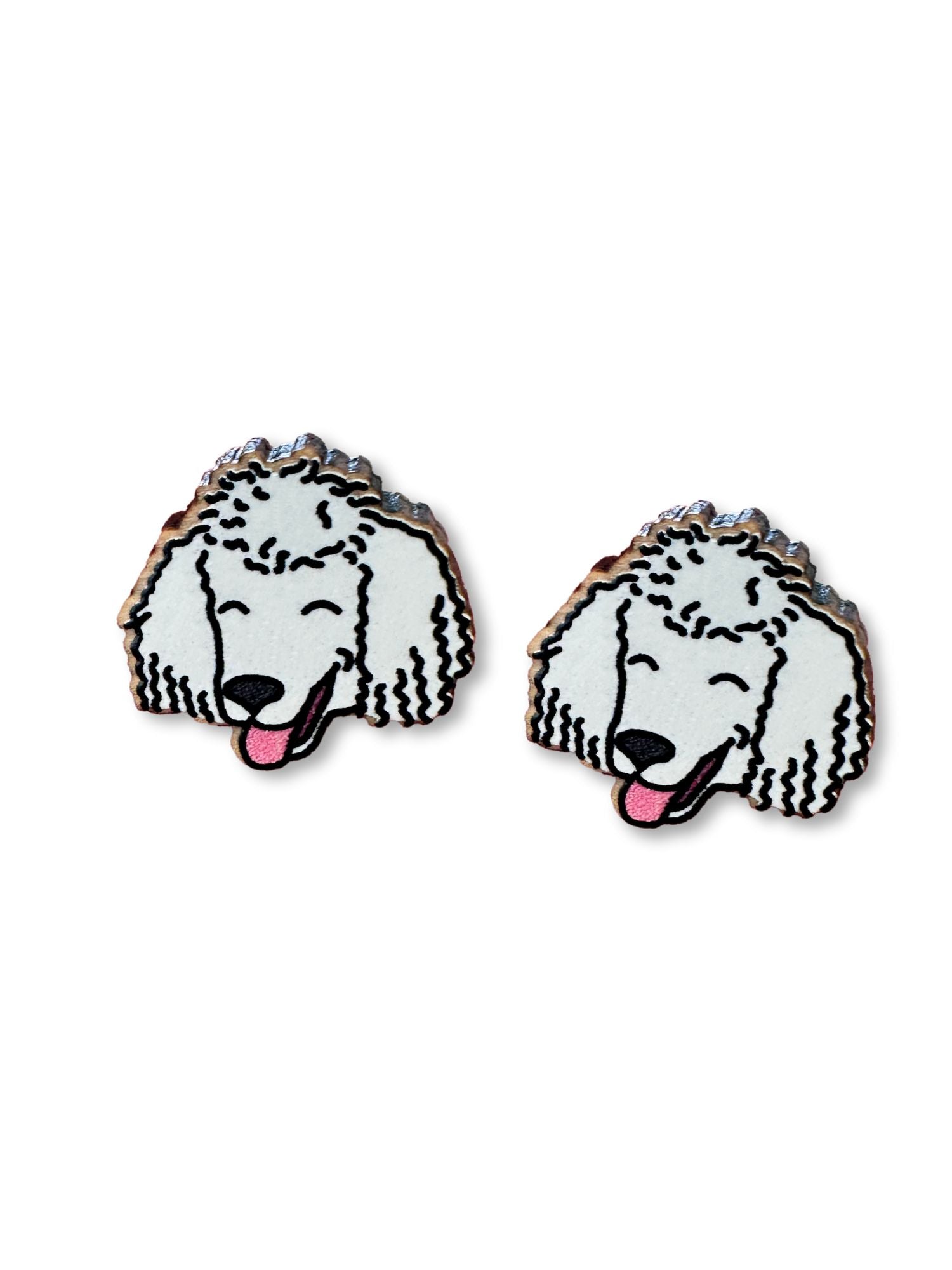 Poodle ColourPop Stud Earrings