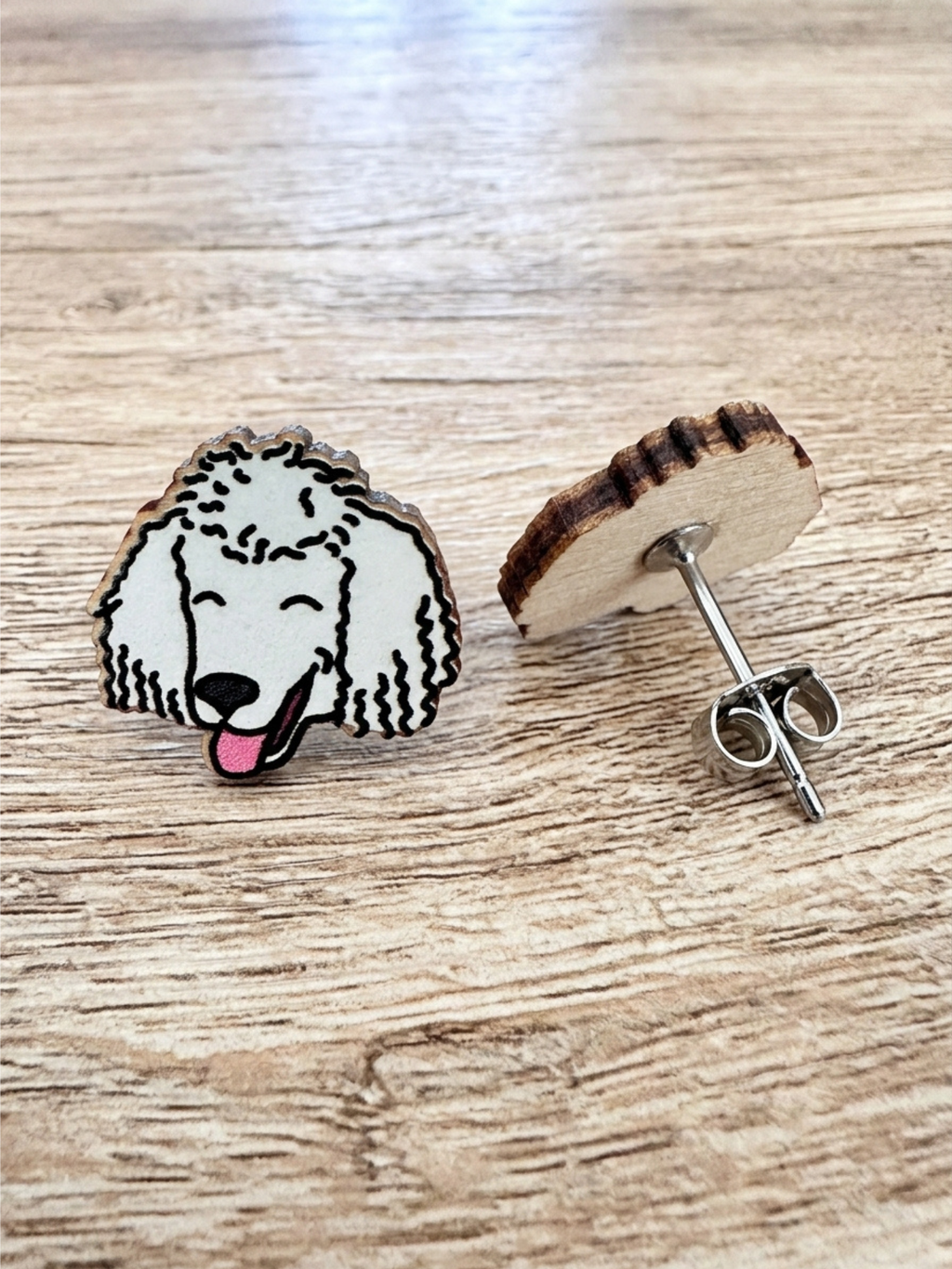 Poodle ColourPop Stud Earrings
