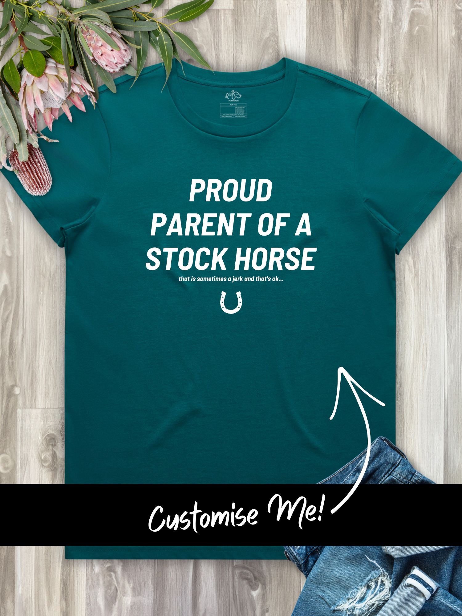 Proud Parent Of A Horse Regular Fit T-Shirt