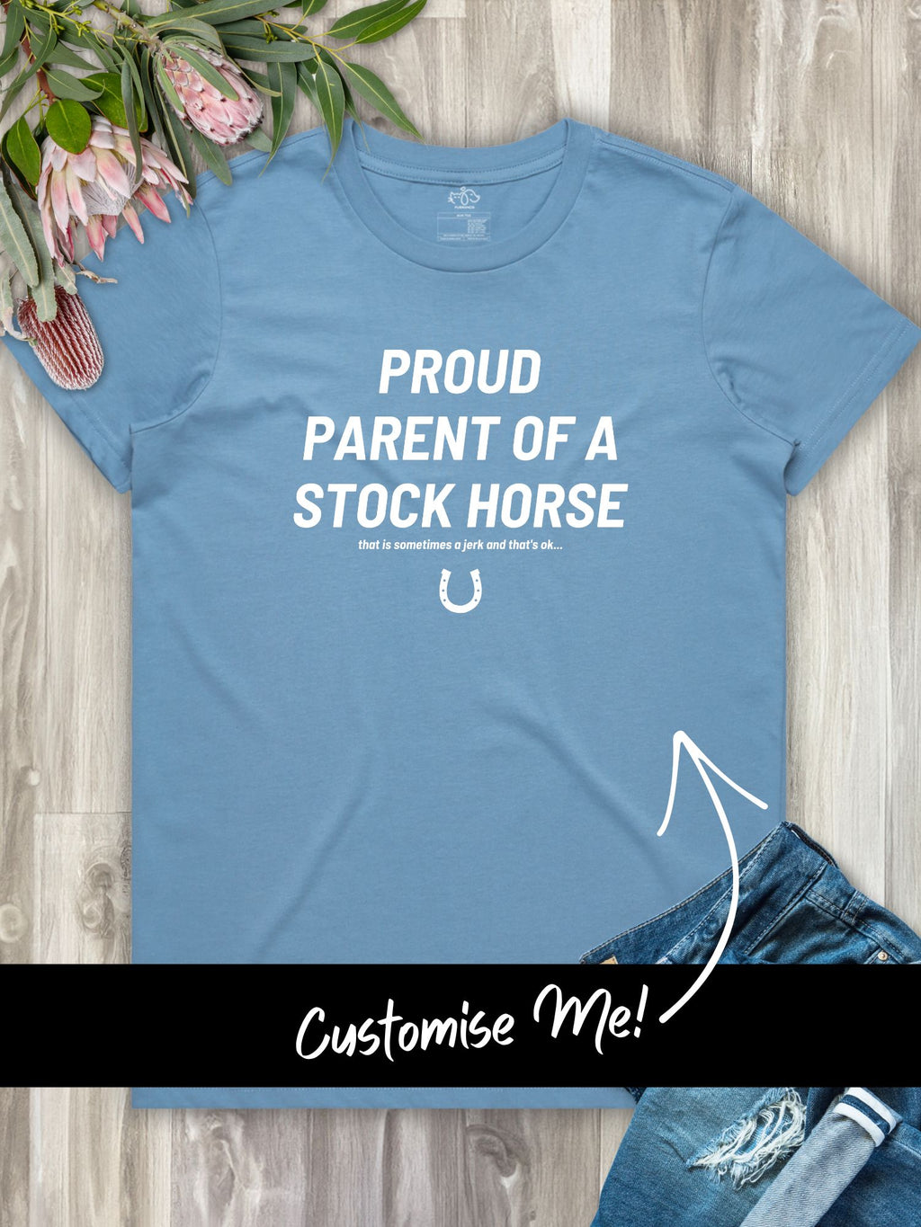 Proud Parent Of A Horse Regular Fit T-Shirt