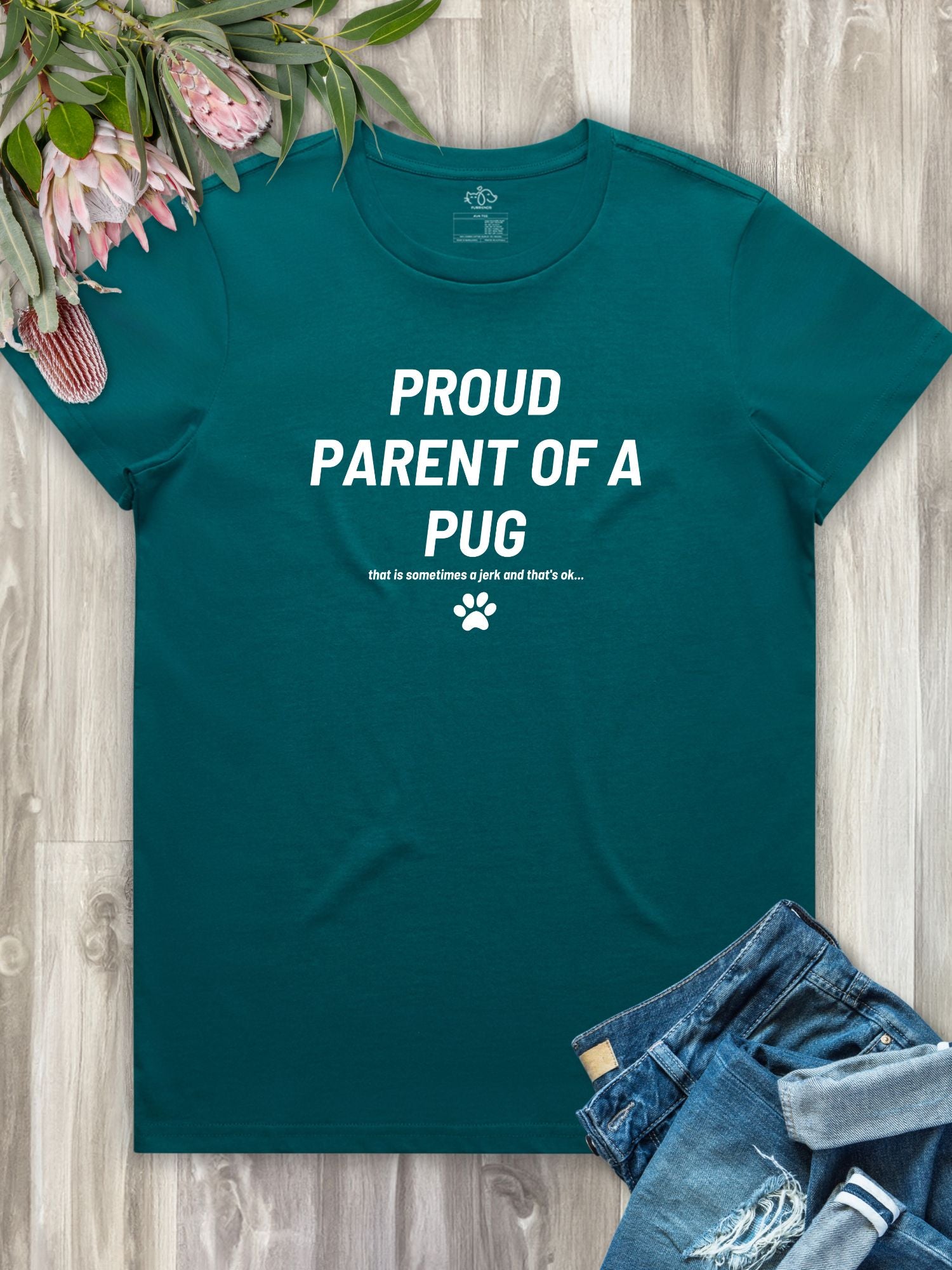 Proud Parent Of A Pug Regular Fit T-Shirt