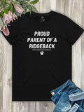 Proud Parent Of A Ridgeback Regular Fit T-Shirt