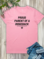 Proud Parent Of A Ridgeback Regular Fit T-Shirt