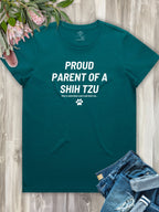 Proud Parent Of A Shih Tzu Regular Fit T-Shirt
