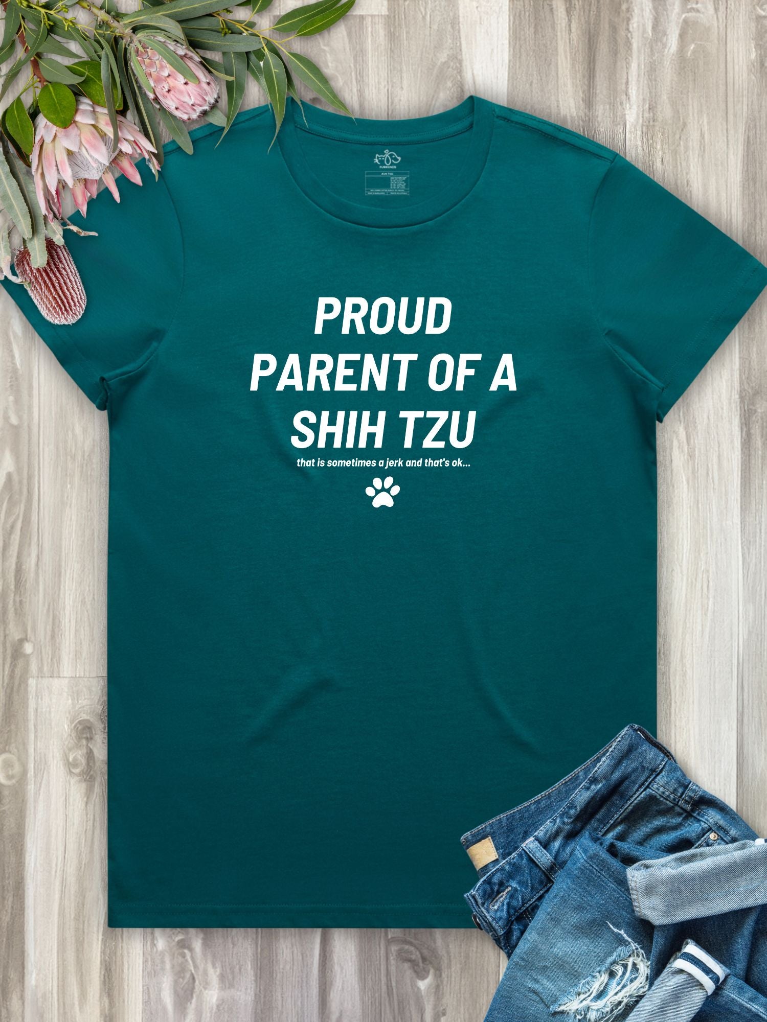 Proud Parent Of A Shih Tzu Regular Fit T-Shirt