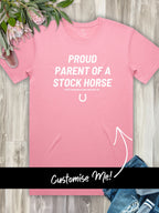 Proud Parent Of A Horse Regular Fit T-Shirt