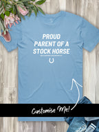 Proud Parent Of A Horse Regular Fit T-Shirt