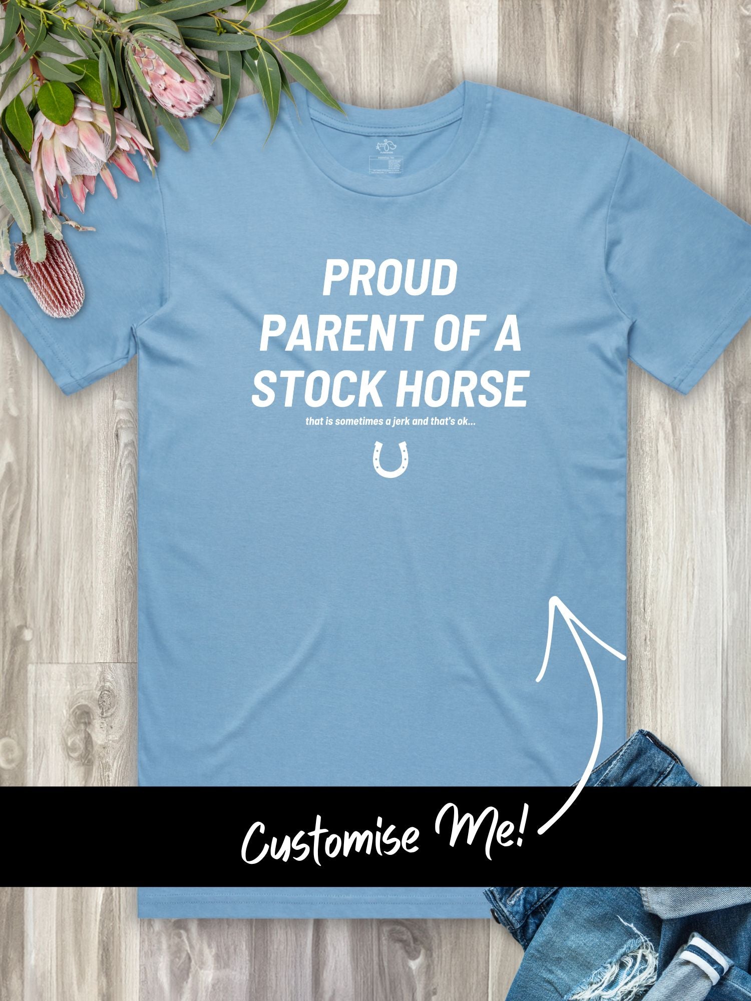 Proud Parent Of A Horse Regular Fit T-Shirt