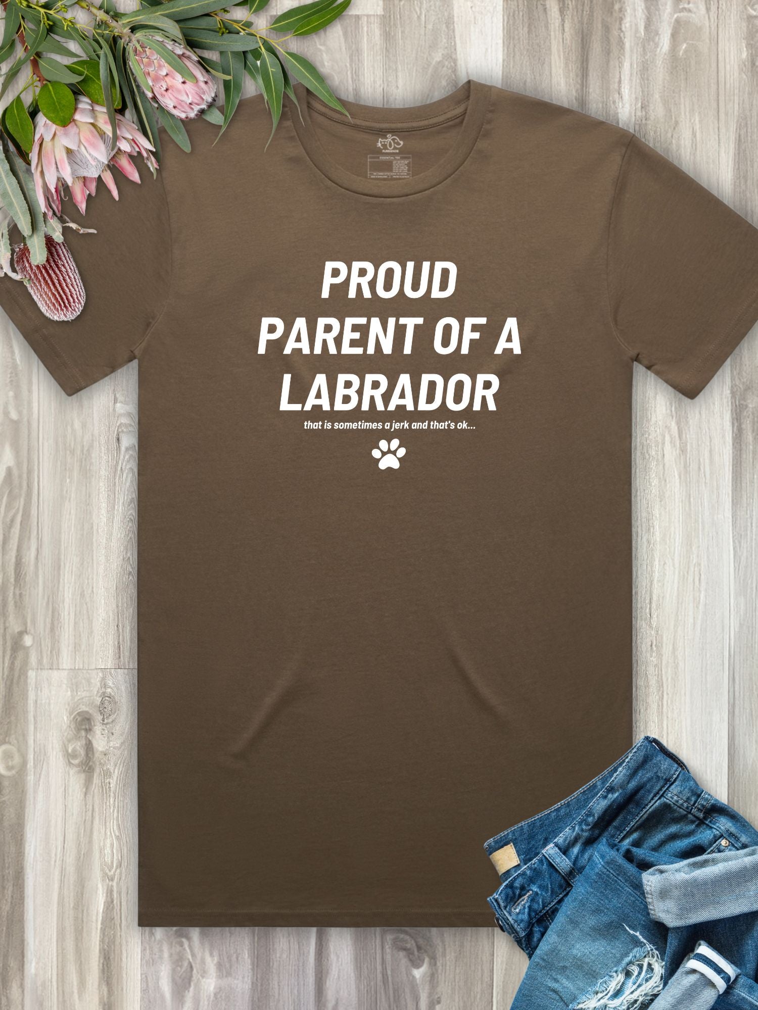 Proud Parent Of A Labrador Regular Fit T-Shirt