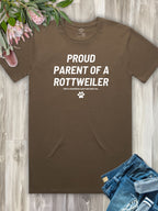 Proud Parent Of A Rottweiler Regular Fit T-Shirt