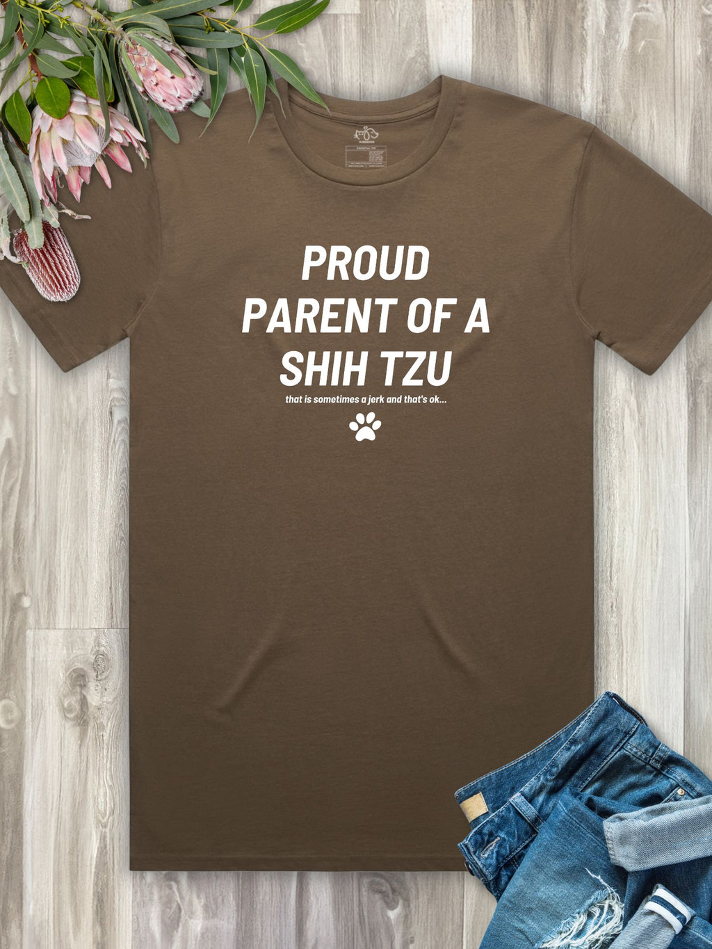 Proud Parent Of A Shih Tzu Regular Fit T-Shirt