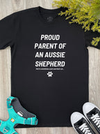 Proud Parent Of An Aussie Shepherd Regular Fit T-Shirt
