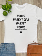 Proud Parent Of A Basset Hound Regular Fit T-Shirt