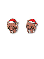 Spotted-Tailed Quoll Christmas Edition ColourPop Stud Earrings