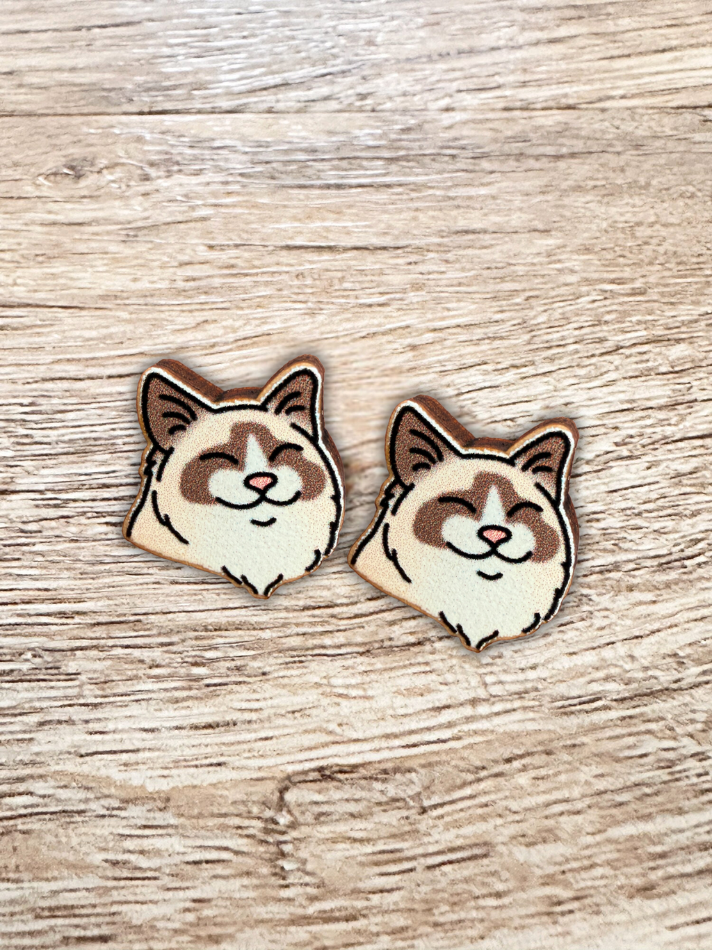 Ragdoll Earrings