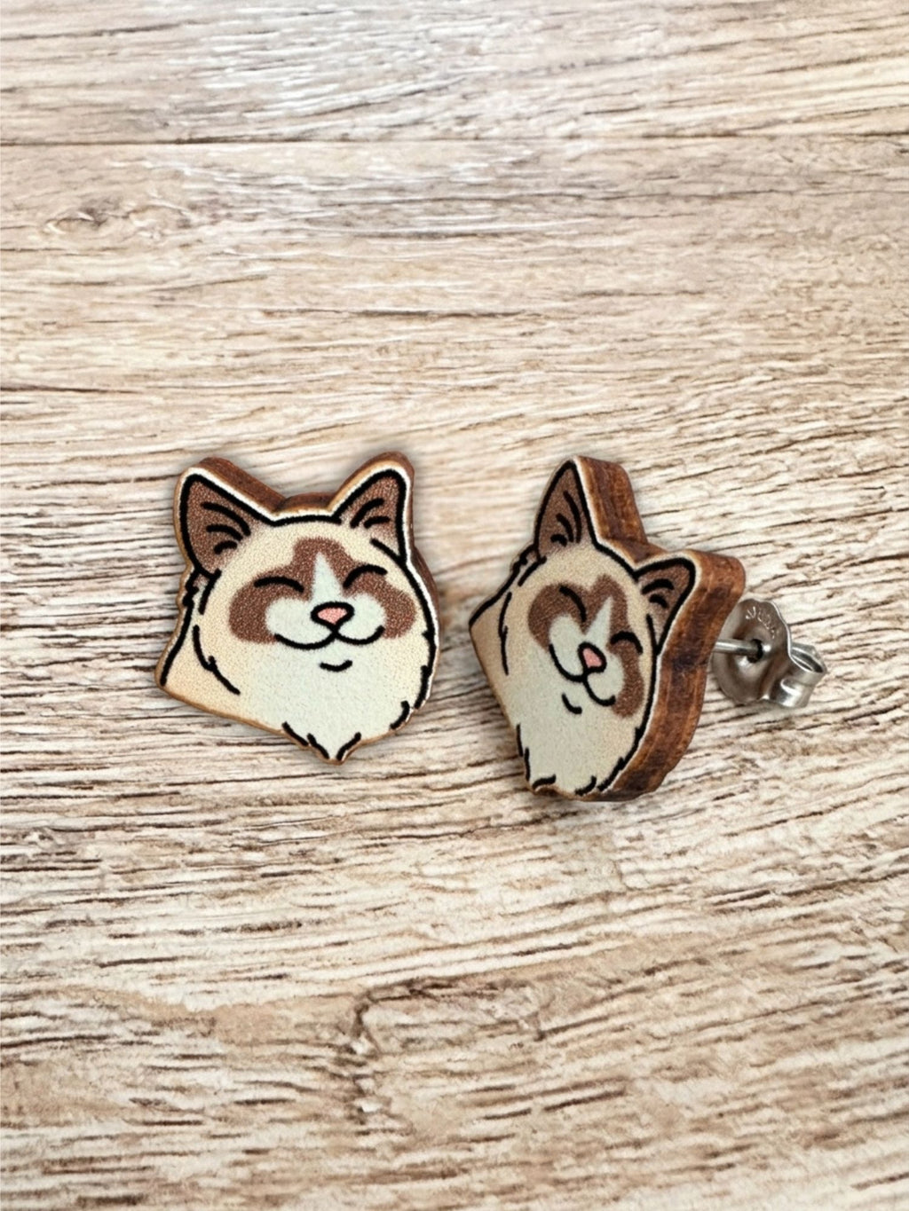 Ragdoll ColourPop Stud Earrings