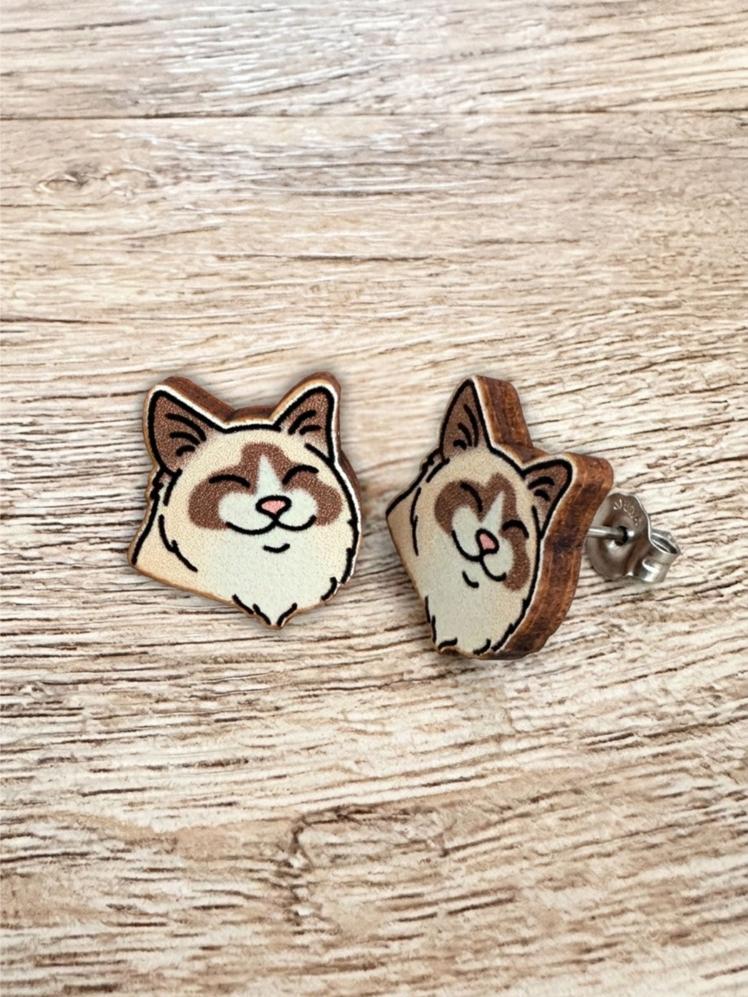 Ragdoll ColourPop Stud Earrings