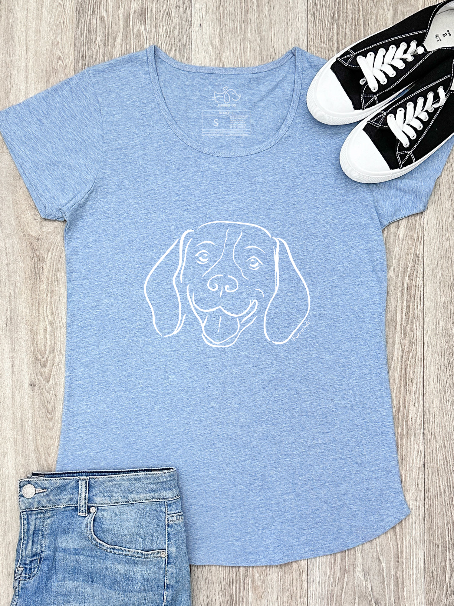 Beagle Remi Women's Scoop Neck T-Shirt