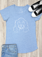 Cocker Spaniel Remi Women's Scoop Neck T-Shirt