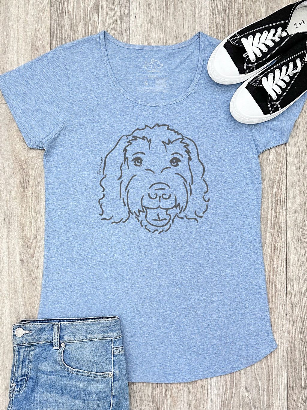 Labradoodle Remi Women's Scoop Neck T-Shirt