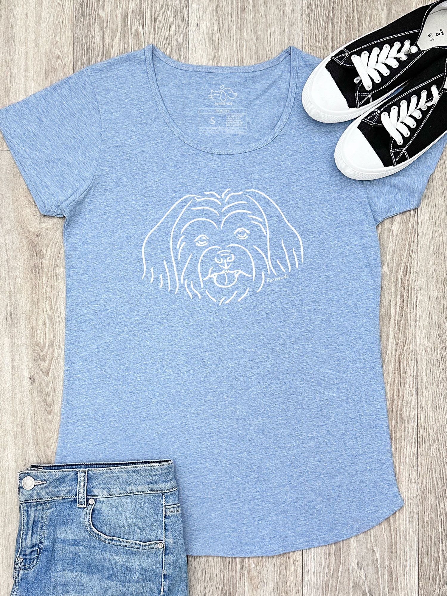 Maltese Terrier Remi Women's Scoop Neck T-Shirt