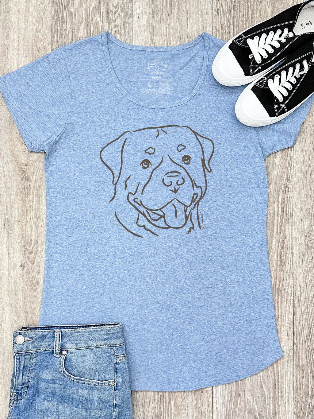 Rottweiler Remi Women's Scoop Neck T-Shirt