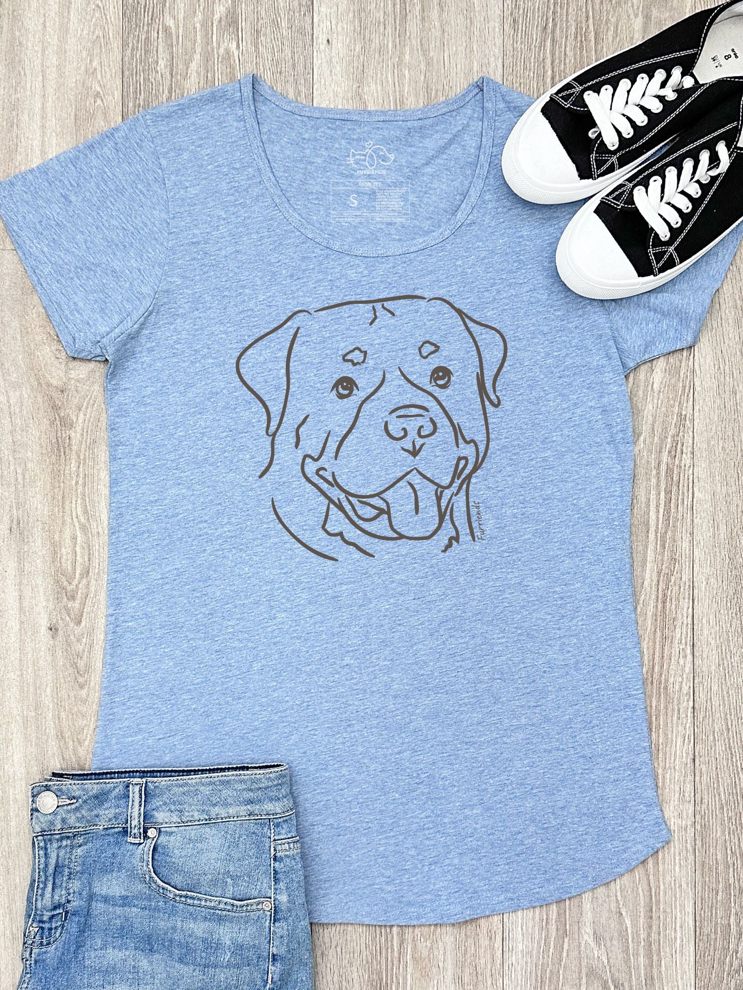 Rottweiler Remi Women's Scoop Neck T-Shirt