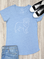 Australian Shepherd Remi Women's Scoop Neck T-Shirt
