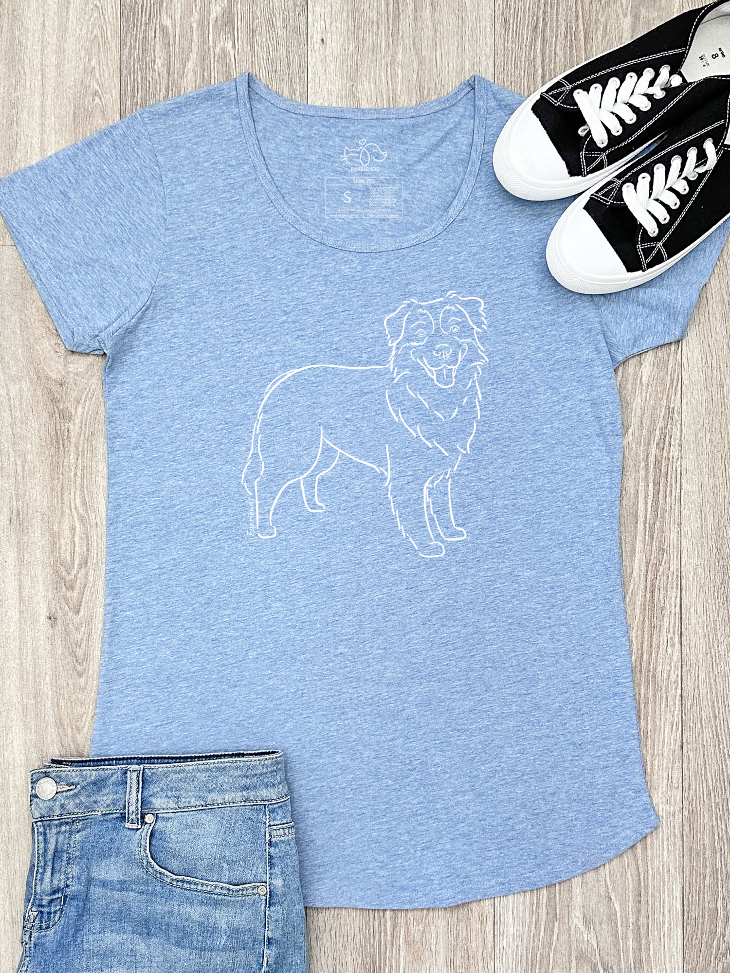 Australian Shepherd Remi Women's Scoop Neck T-Shirt