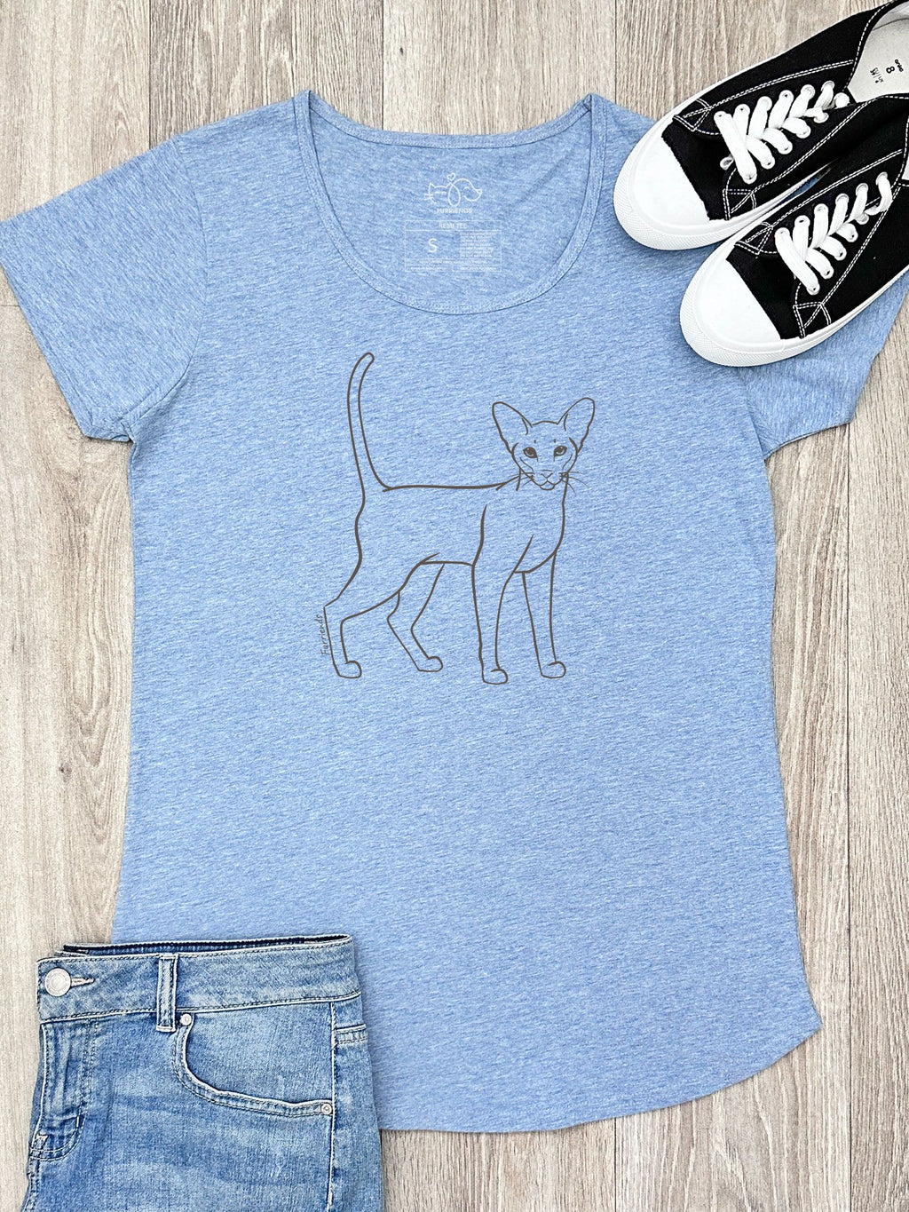 Siamese Remi Women's Scoop Neck T-Shirt