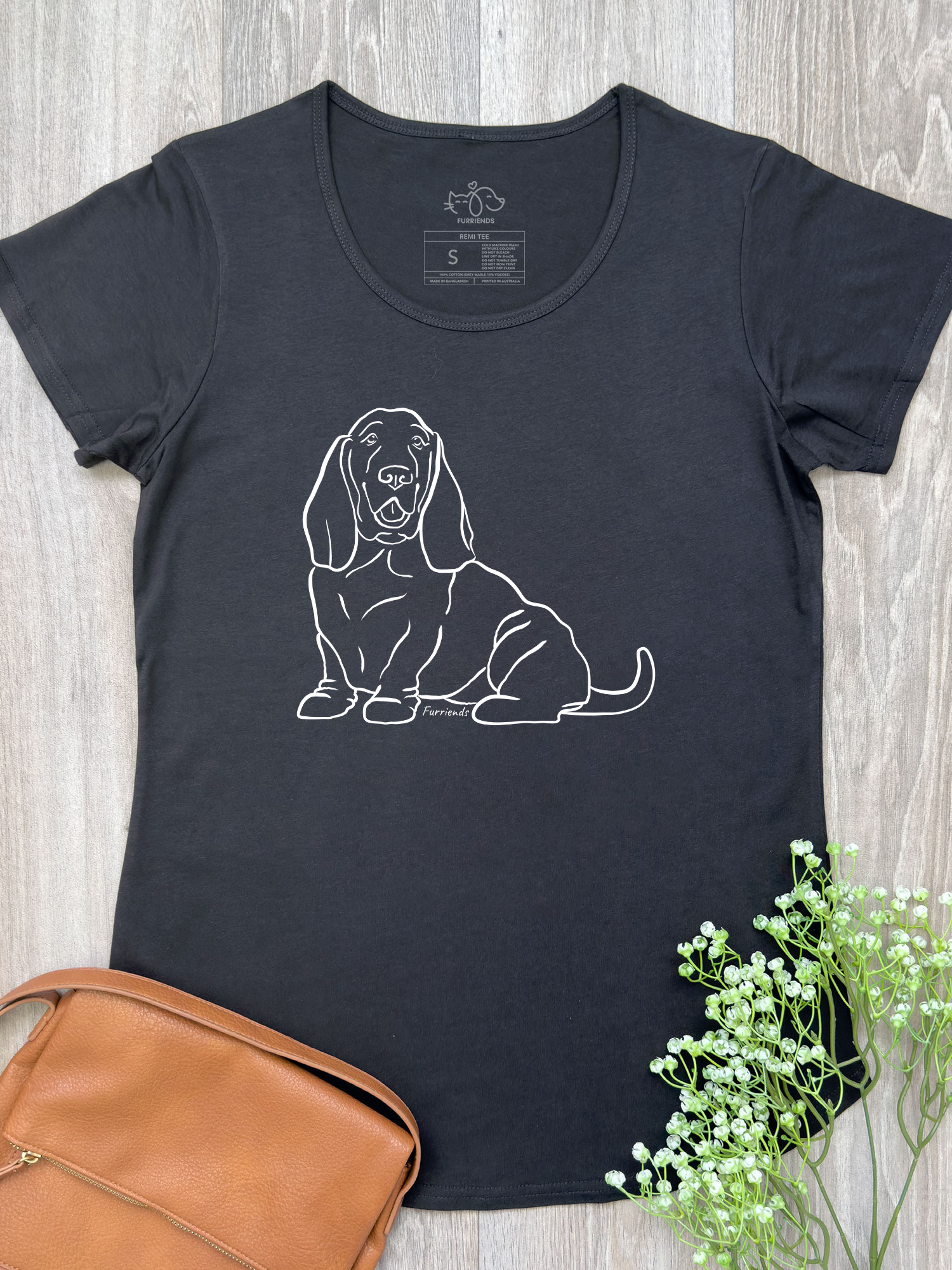 Basset Hound Remi Women's Scoop Neck T-Shirt