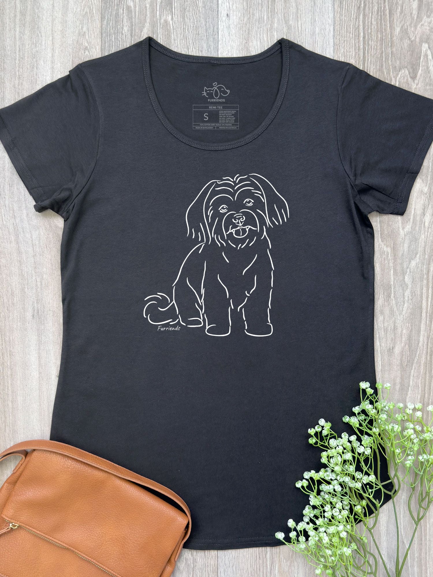 Maltese Terrier Remi Women's Scoop Neck T-Shirt