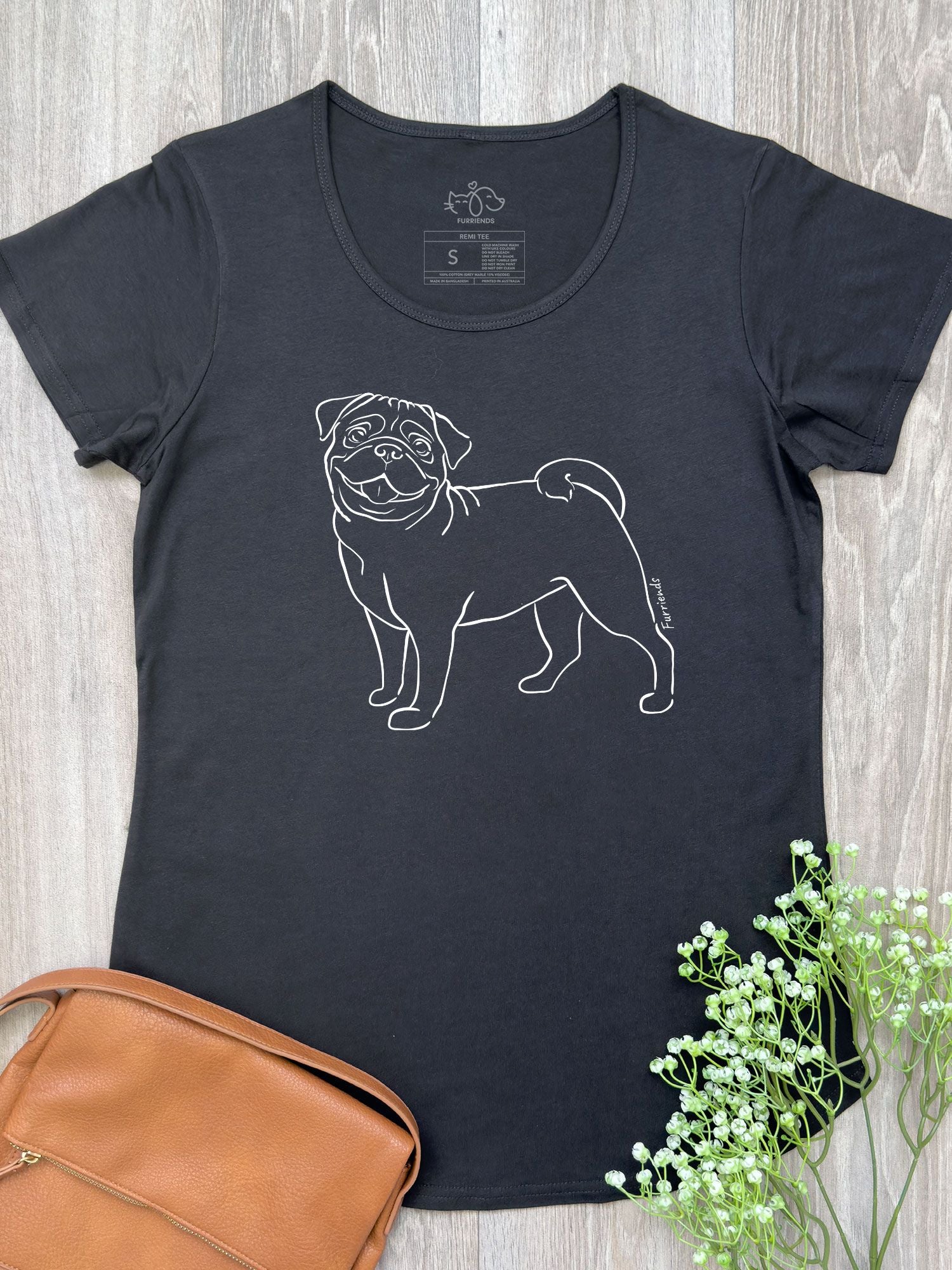 Pug Remi Women's Scoop Neck T-Shirt