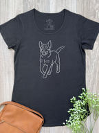 Australian Cattle Dog Remi Women's Scoop Neck T-Shirt