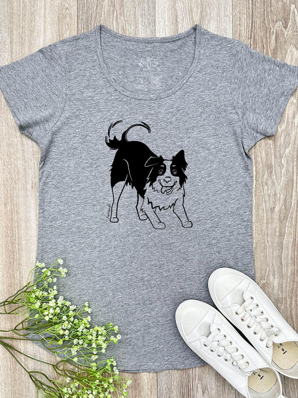 Border Collie Remi Women's Scoop Neck T-Shirt