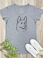 German Shepherd Remi Women's Scoop Neck T-Shirt