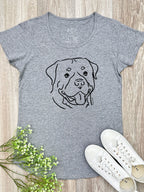 Rottweiler Remi Women's Scoop Neck T-Shirt