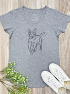 Australian Cattle Dog Remi Women's Scoop Neck T-Shirt