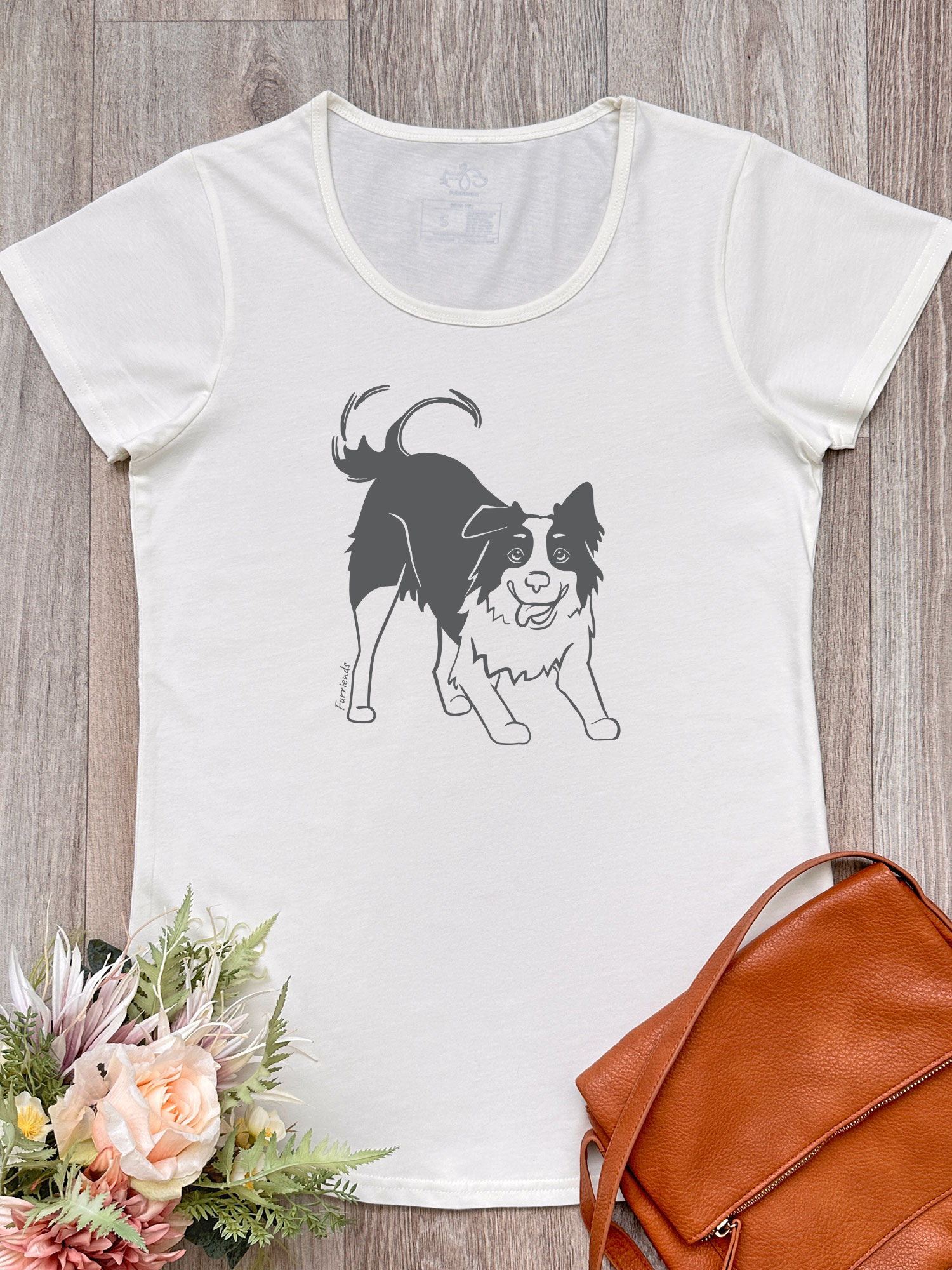 Border Collie Remi Women's Scoop Neck T-Shirt
