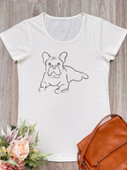 French Bulldog Remi Women's Scoop Neck T-Shirt