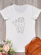 Golden Retriever Remi Women's Scoop Neck T-Shirt