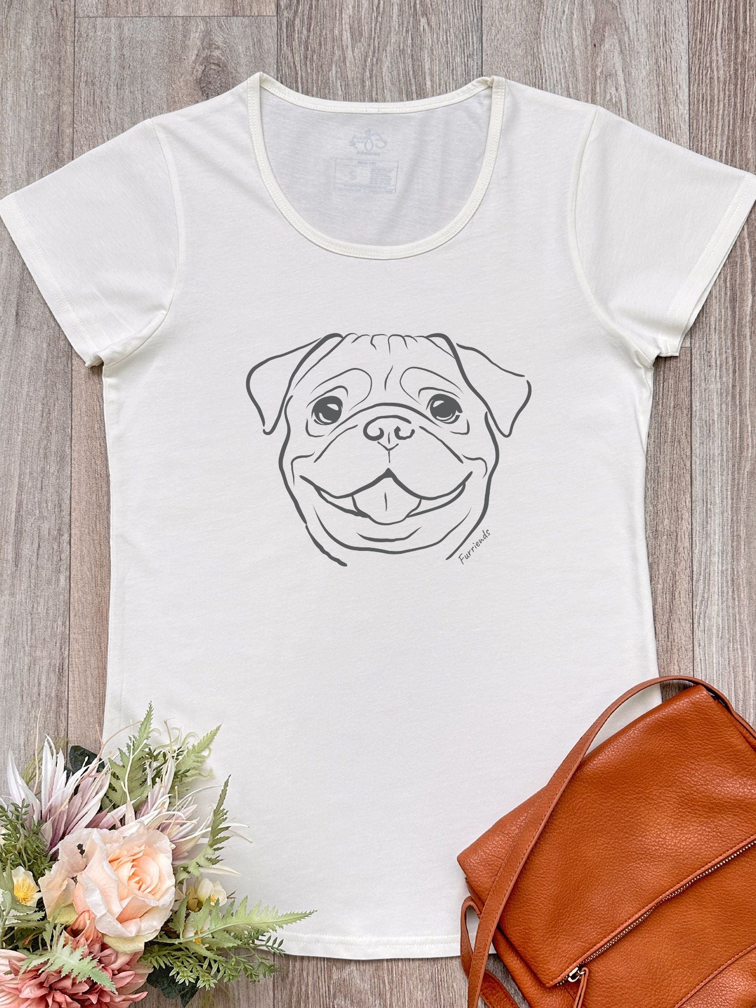 Pug Remi Women's Scoop Neck T-Shirt