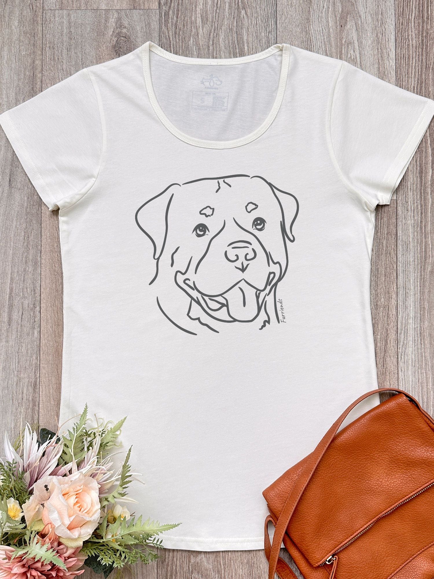 Rottweiler Remi Women's Scoop Neck T-Shirt