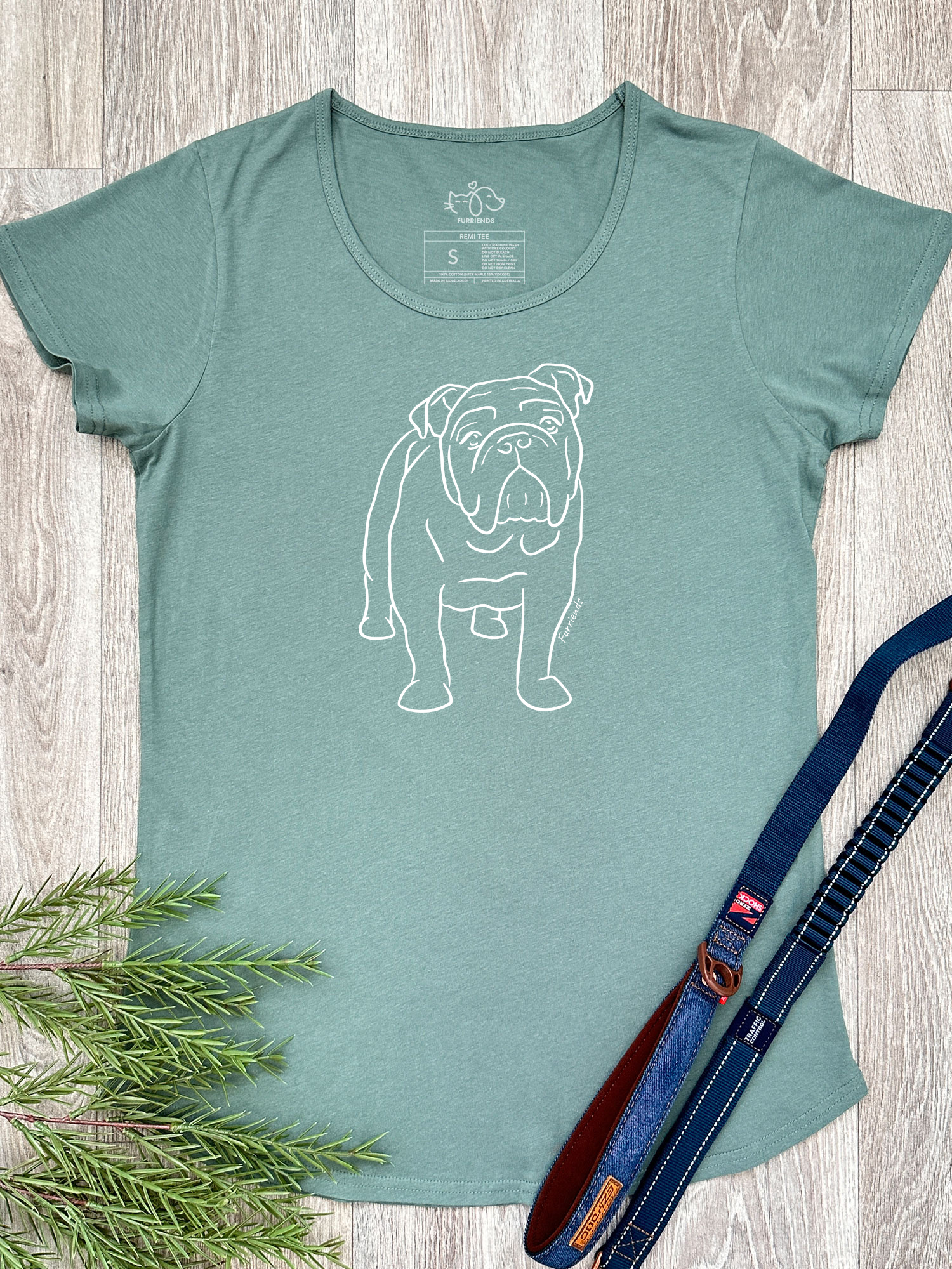 British Bulldog Remi Women's Scoop Neck T-Shirt
