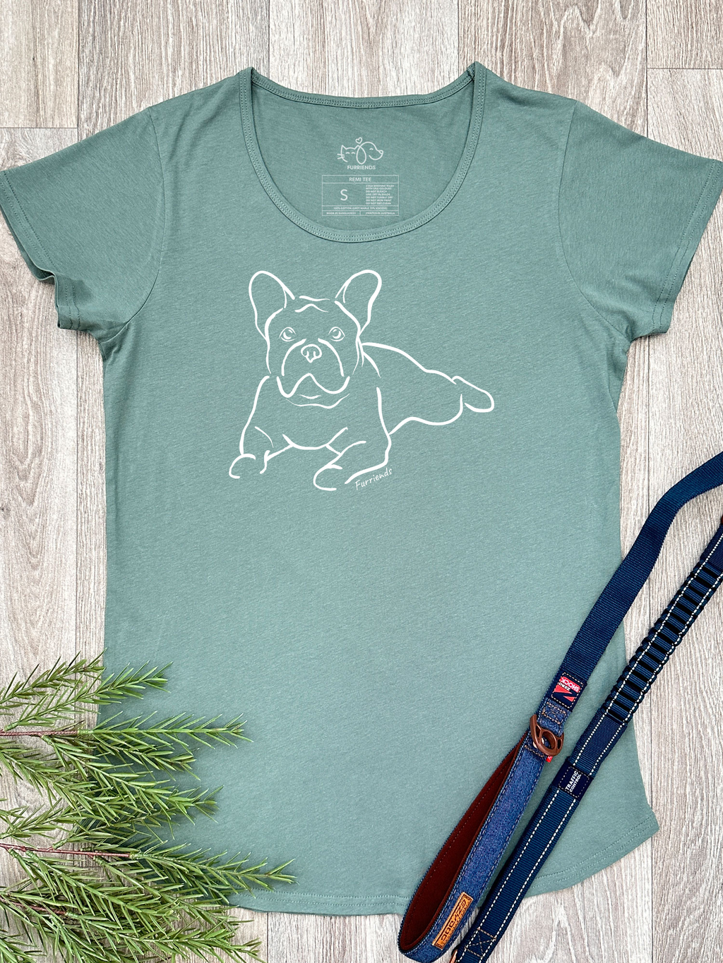 French Bulldog Remi Women's Scoop Neck T-Shirt