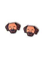 Rhodesian Ridgeback ColourPop Stud Earrings