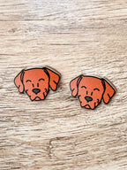 Rhodesian Ridgeback ColourPop Stud Earrings